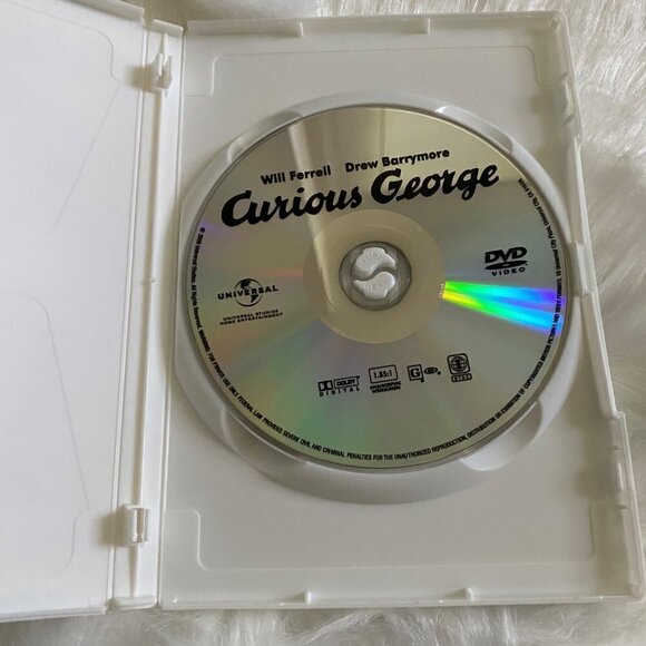 Curious George - The Movie. Will Ferrell. Drew Barrymore. DVD - Picture 5 of 5